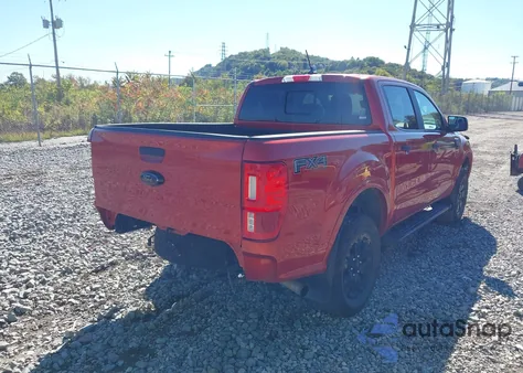 2022 Ford Ranger Xlt z USA, uszkodzony, nr VIN 1FTER4FH7NLD00947